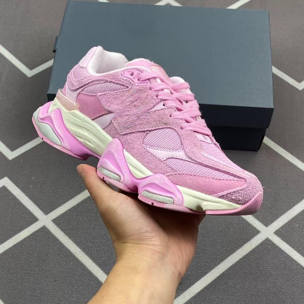 New platform shoes sneaker running shoes with inner heightening