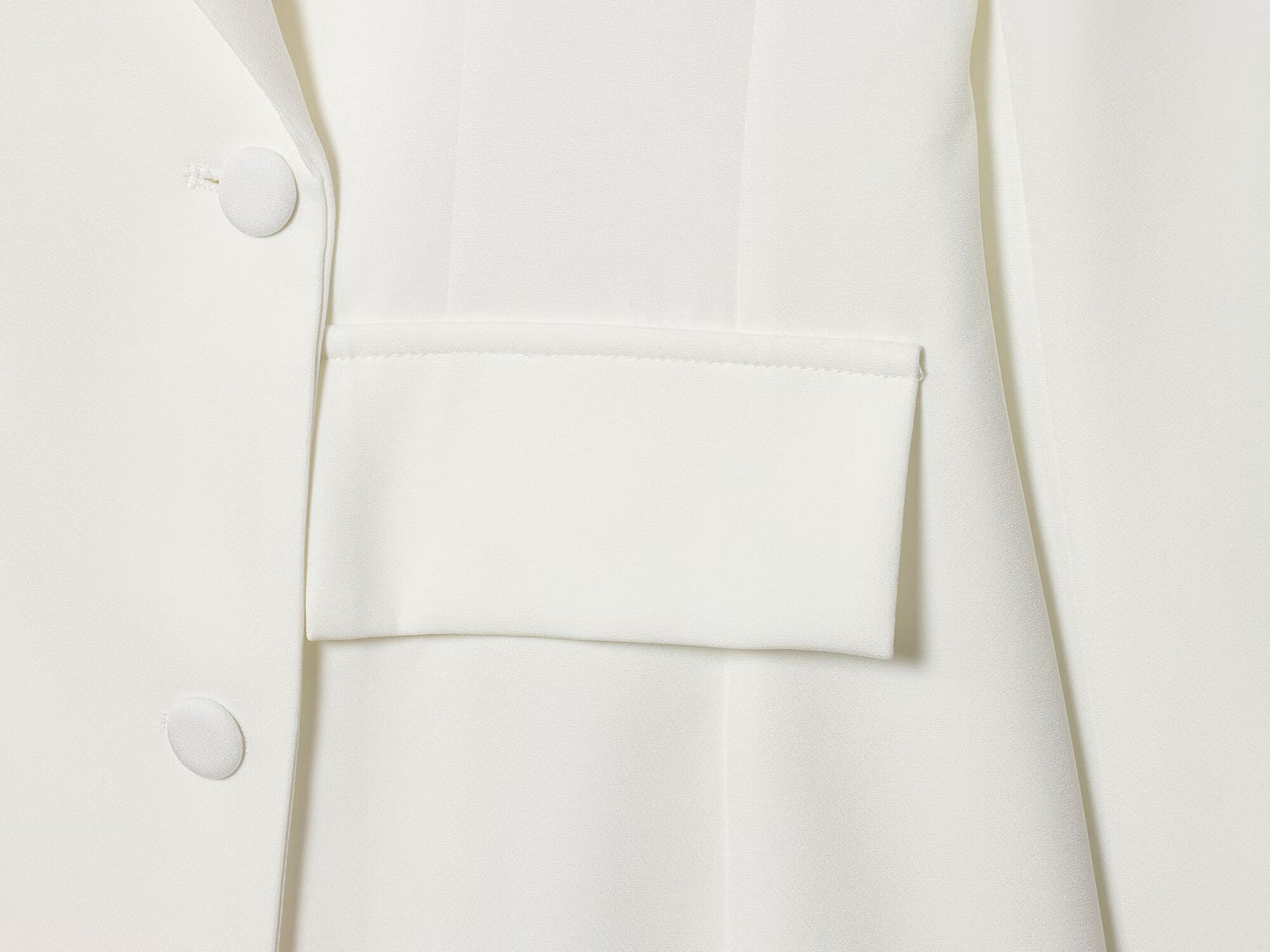 Women's solid slim double breasted Blazer Coat