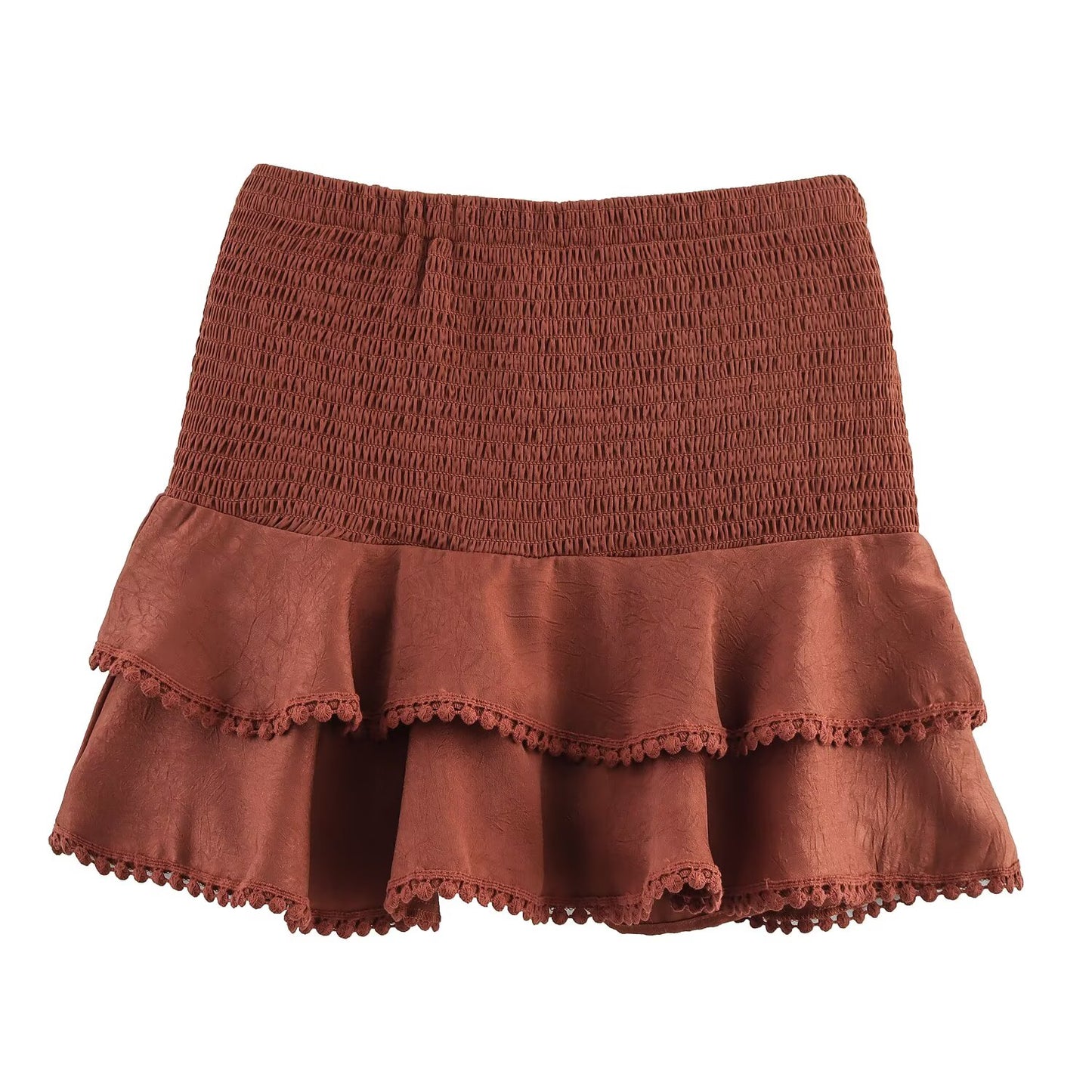 suit Women's 2 pieces New lace layered decorative suspender top+Skirts suit