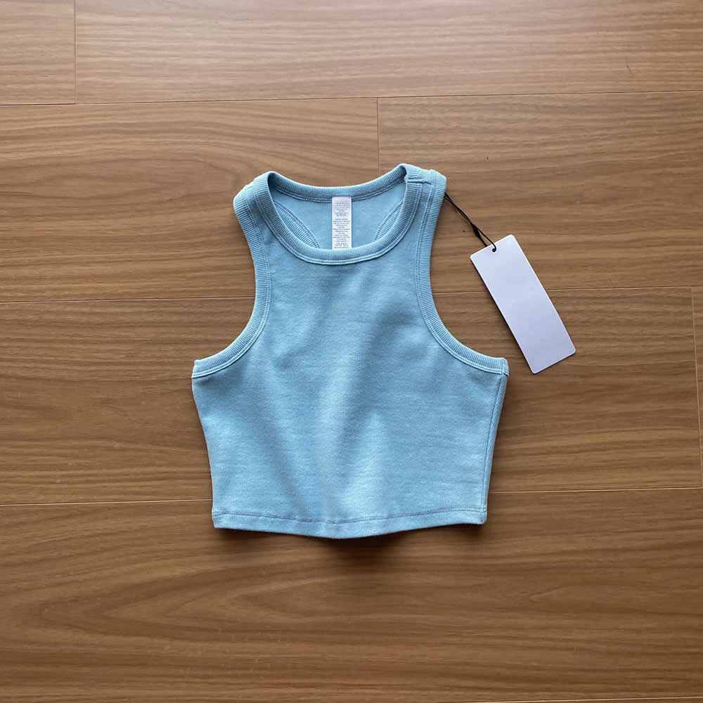 Women's new fashion Joker I-shape shockproof gathered one sports vest underwear women's fitness yoga Jiafu beautiful back coat