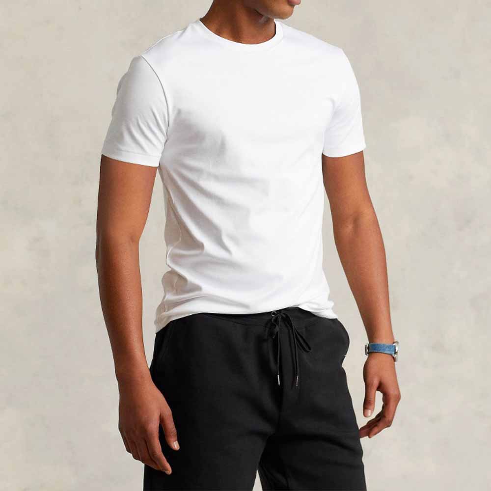 Men's New Fashion Joker Casual Slim and Comfortable O-neck Short-sleeved Shirt Retro Men's Chic T-shirt